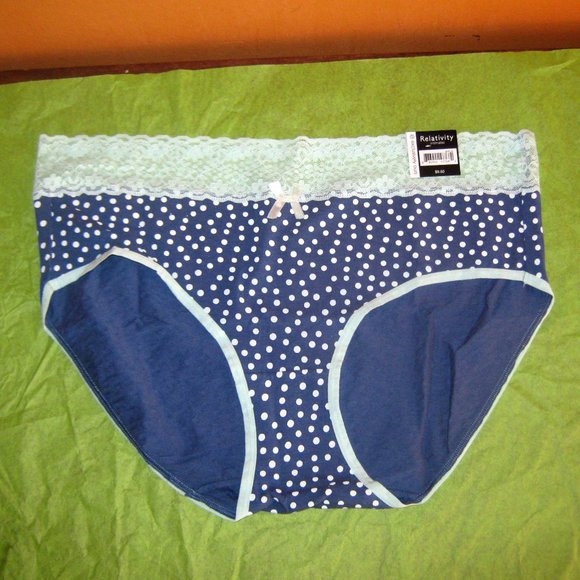 Relativity Intimates & Sleepwear Relativity Navy Dot Hipster Poshmark
